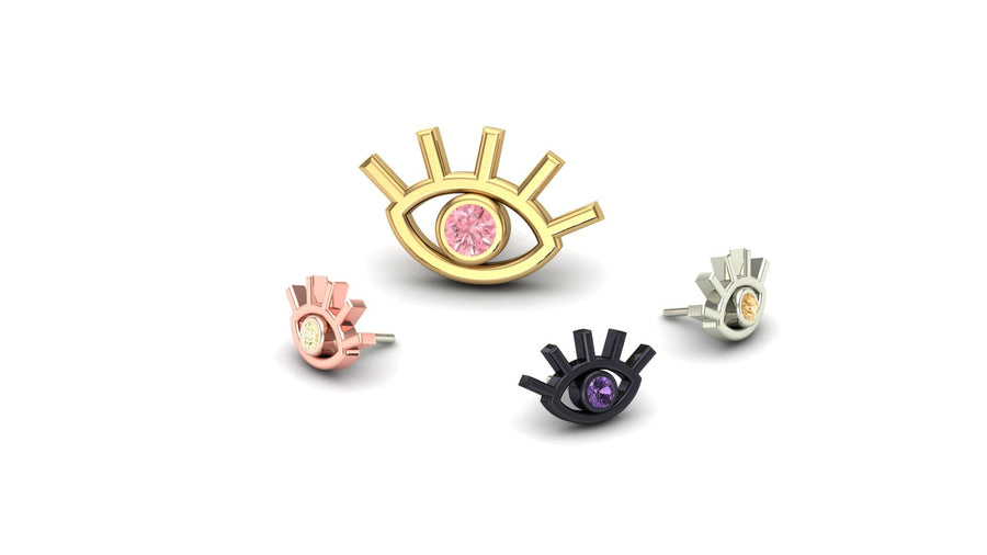Eye with Gemstone