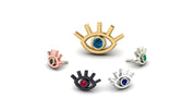 Eye with Gemstone