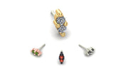 Double Stone Prong