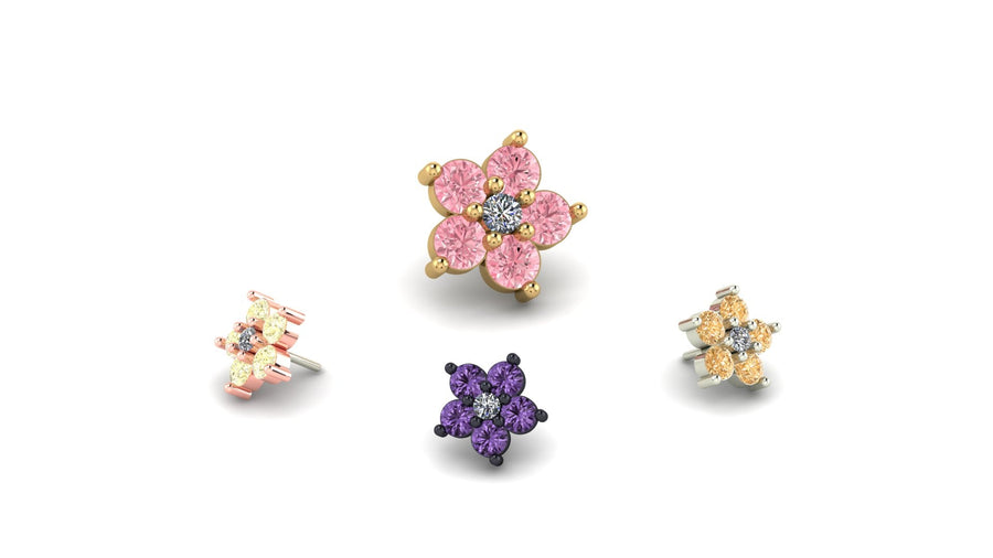 Cluster Quintipartite with Gemstone