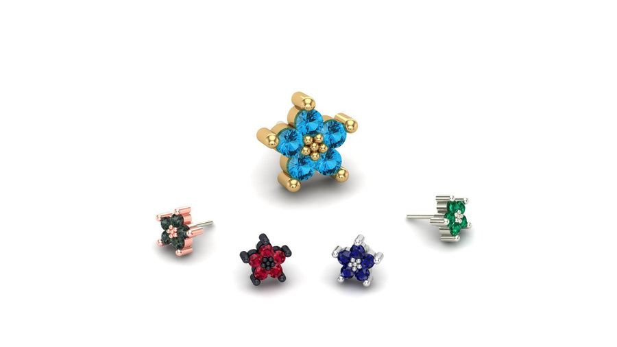 Cluster Quintipartite with Gemstone