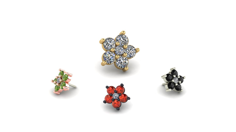 Cluster Quintipartite with Gemstone