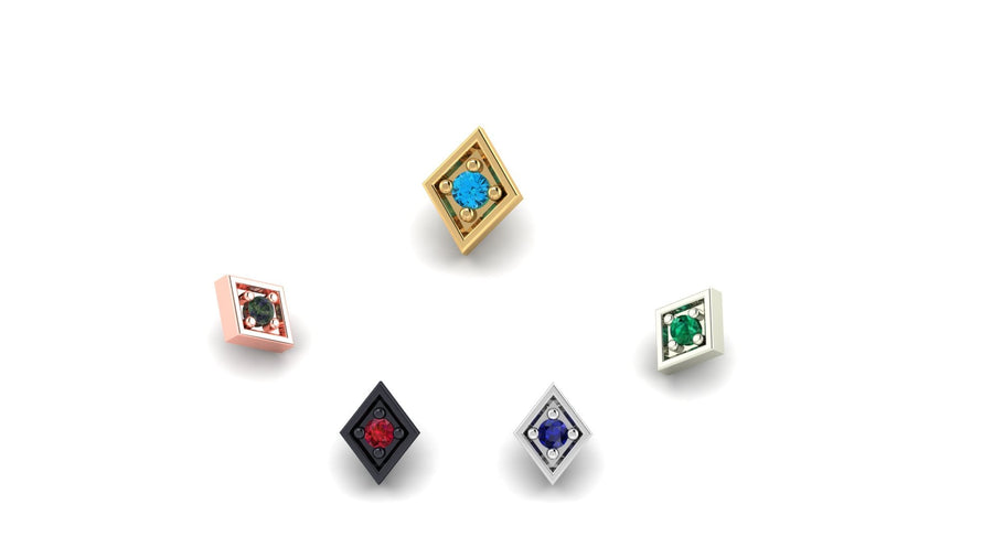 Prism with Gem