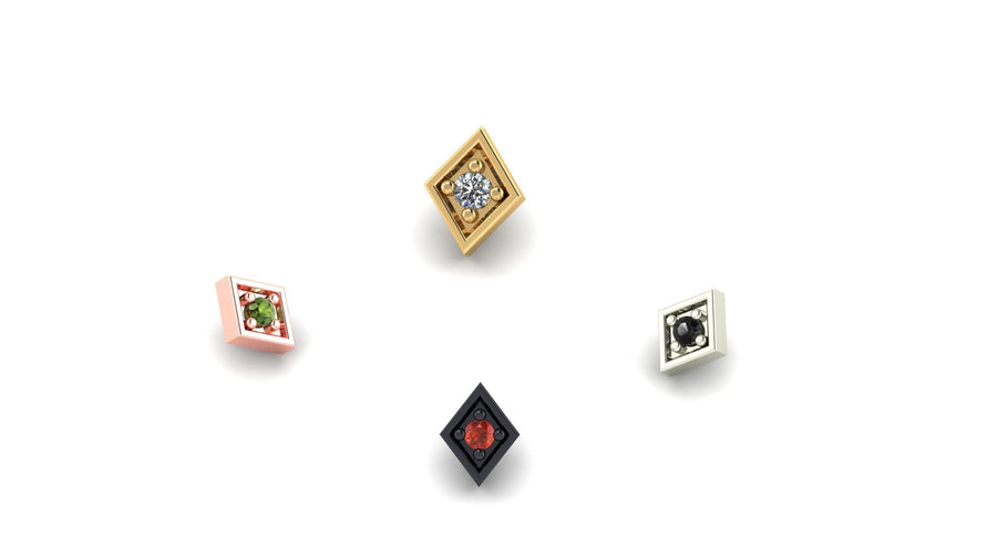 Prism with Gem