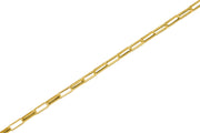 Brushed Texture Rectangular Chain