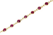 Ruby Bezel Chain