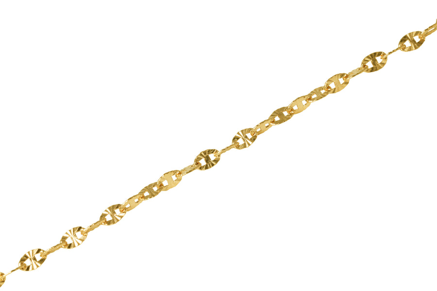 Flat Oval Disc Chain