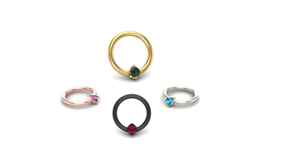 Single Prong Ring