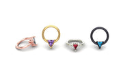 Triangle Prong Ring