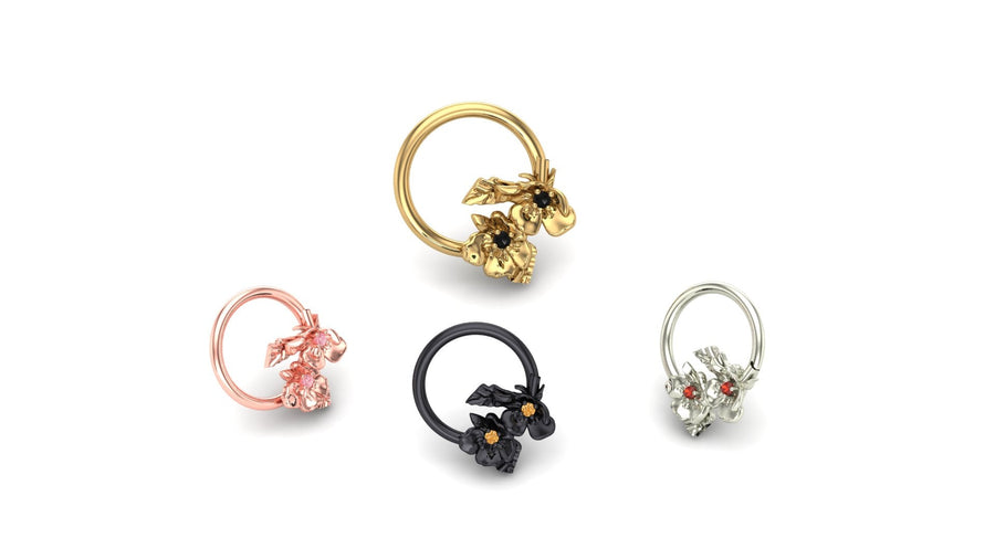 Double Flower Ring