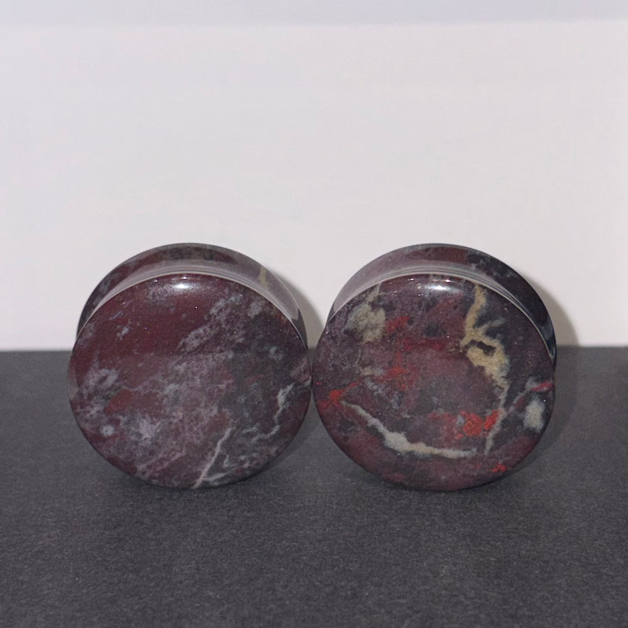 Idle Hands Double Flare Stone Plugs (Pair)