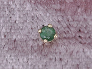 Prong Set 14k Gold Threadless Top - variety of gems