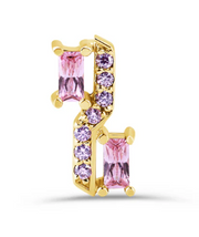 14K Gold Baguette-Edelstein-Top