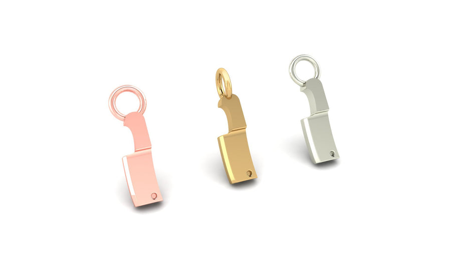 Cleaver Knife Charm