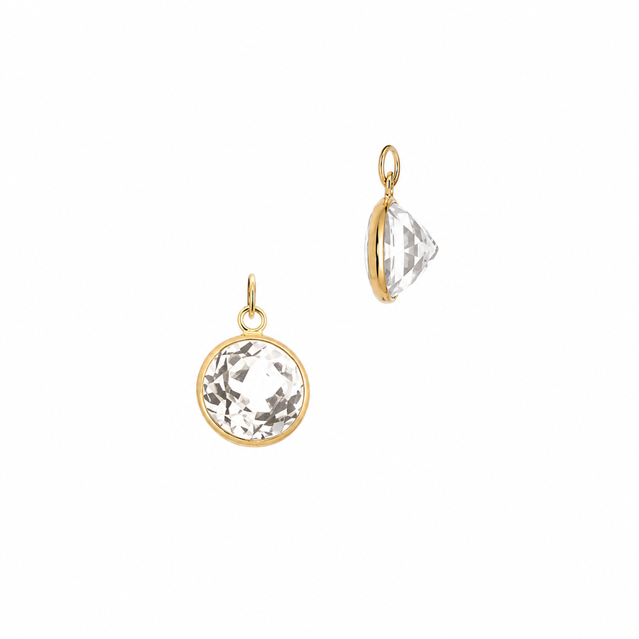 Round Bezel Charm
