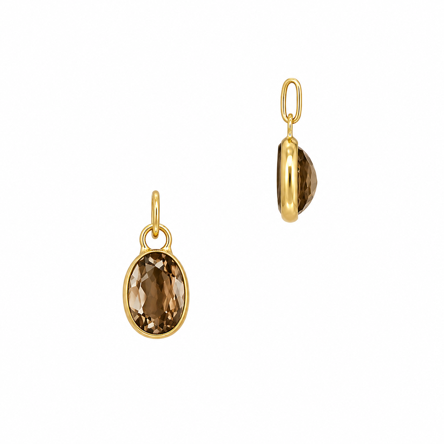 Oval Bezel Charm