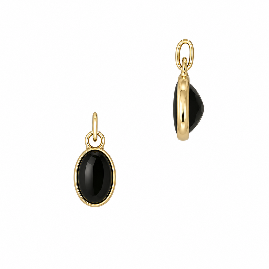 Oval Bezel Charm