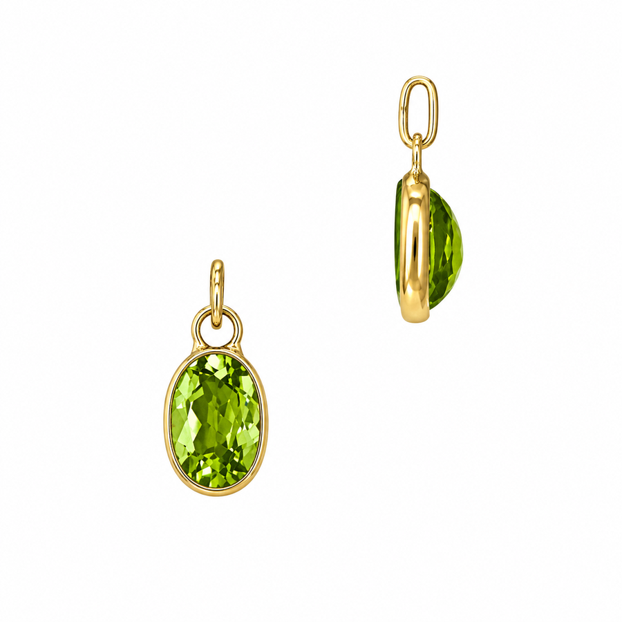 Oval Bezel Charm