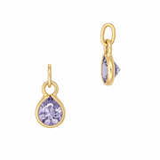 Round Bezel Charm