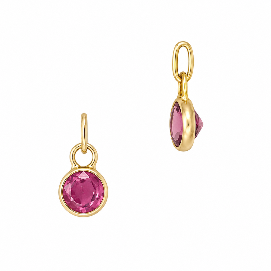 Round Bezel Charm