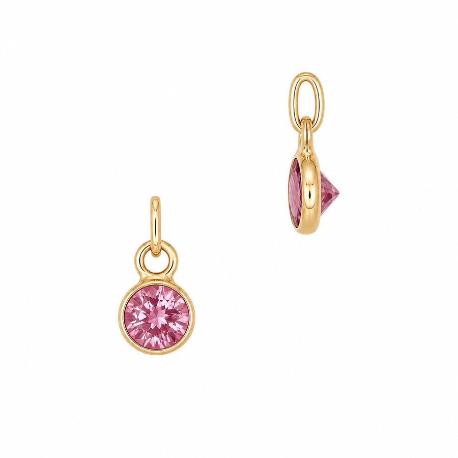 Round Bezel Charm