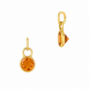 Round Bezel Charm