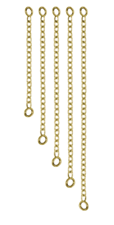 Kabelkette 18K Gelbgold