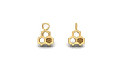 Triple Honeycomb Charm