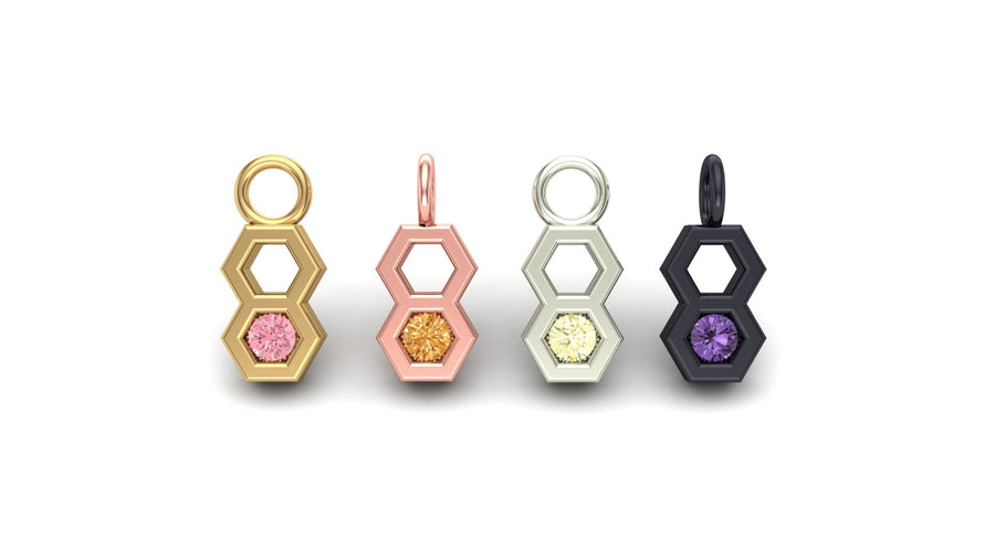 Double Honeycomb Charm