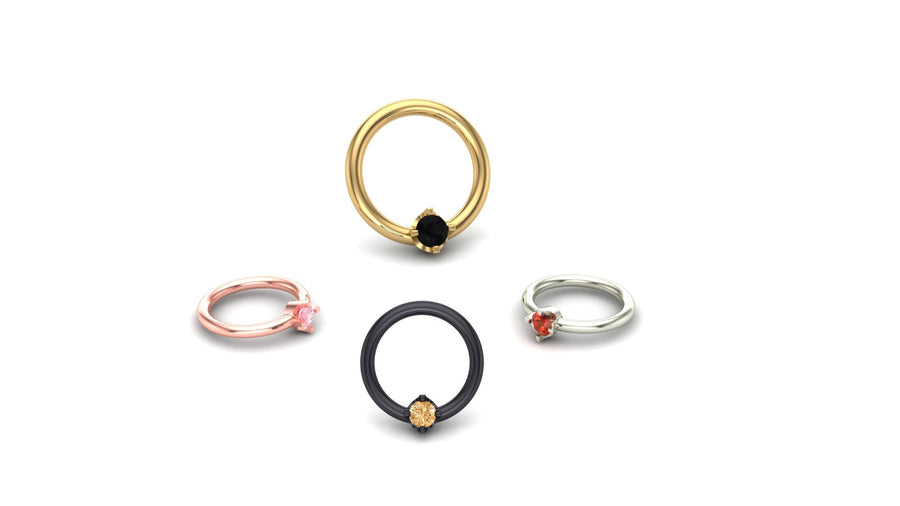 Single Prong Ring