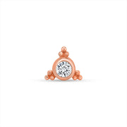 Dalma Gold Threadless End - Norvoch