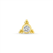 Dalma Gold Threadless End - Norvoch