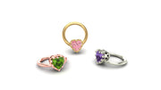 Heart Prong Ring