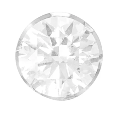 Klarer CZ Threadless End Titan