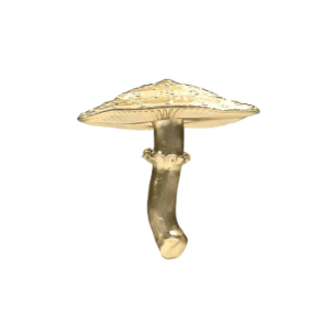 18K Gold Mushroom 06 End