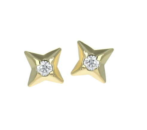 Polaris Threadless Jewelry End with 1.5mm Gemstone