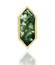 Aurelia Gold Moss Agate Top