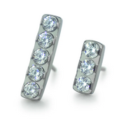 Titanium Gem Bar Ends