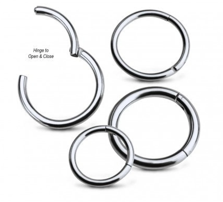 14kt Gelbgold Basic Gelenksegment Clicker