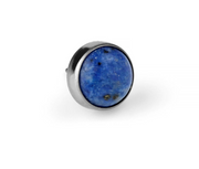 Threaded Titanium Natural Stone Cabochon Gem End