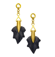 Maple Leaf Dangle Pair