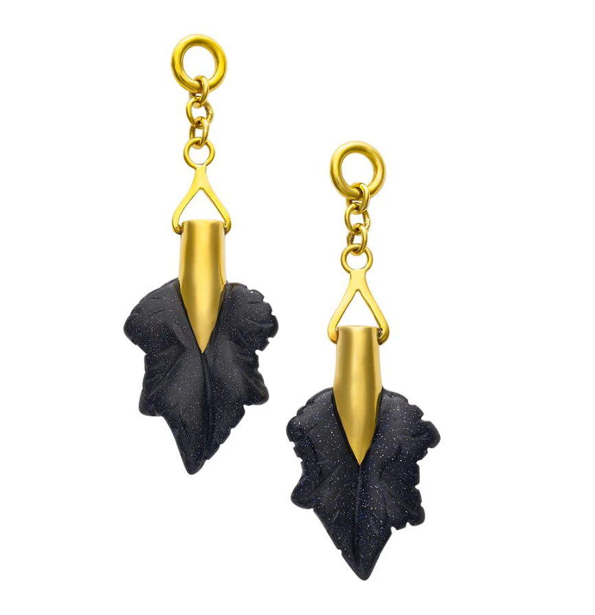 Maple Leaf Dangle Pair