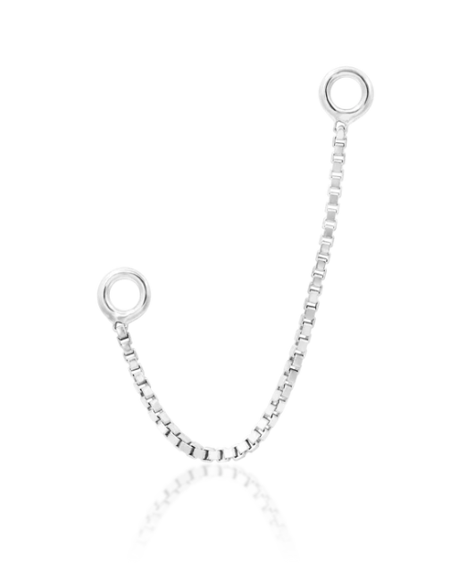 14k Gold Box Chain Connectors