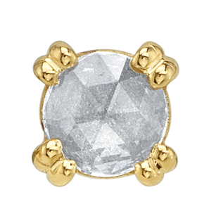 14k Gold Prong Set Cabochon Gemstone