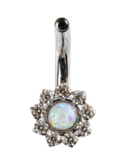 Titanium Threaded Sunflower Top