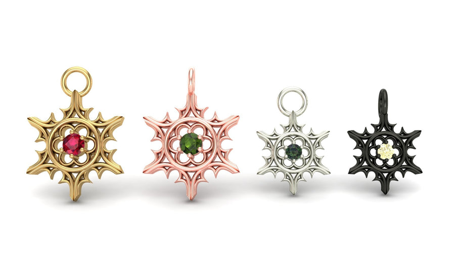 Cathedral Star Charm
