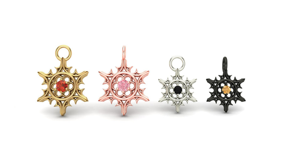 Cathedral Star Charm