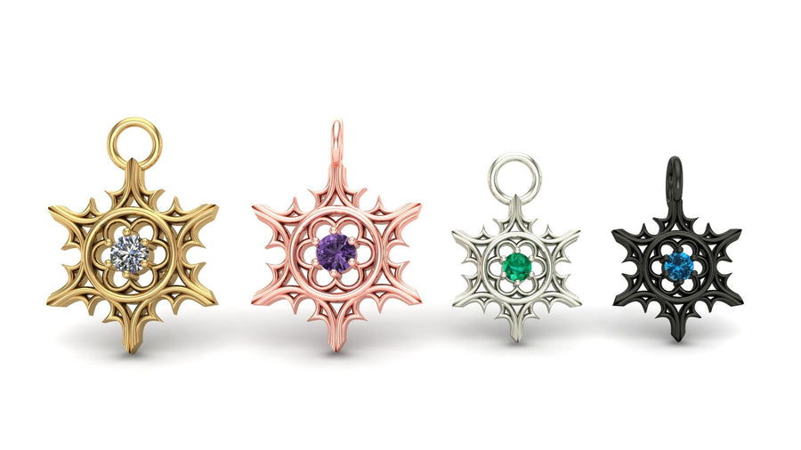 Cathedral Star Charm