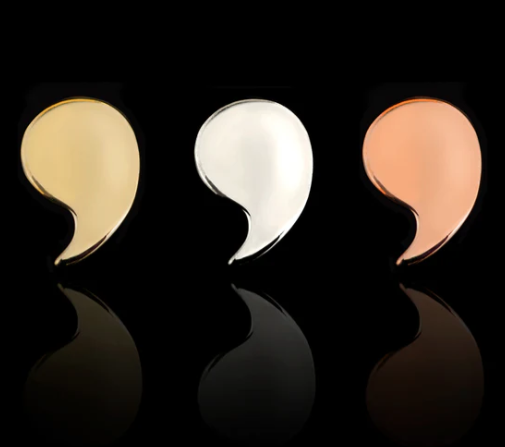 Gold Comma Top