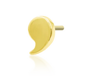 Gold Comma Top